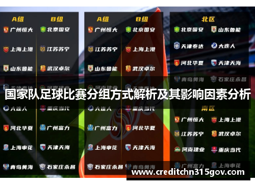 国家队足球比赛分组方式解析及其影响因素分析